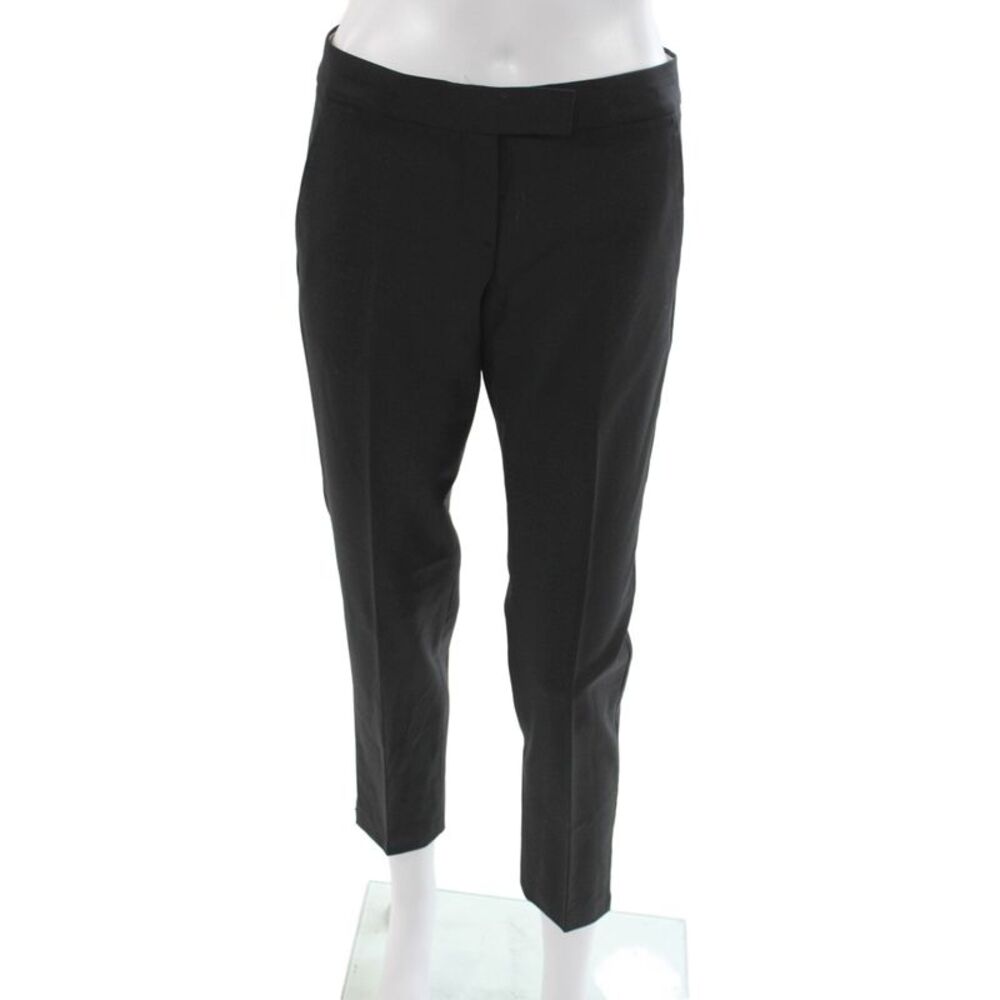 Theory Womens Black Wool Dress Pants Size 2